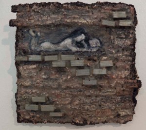 reading inside a tuck in staple wall